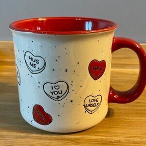 Valentine Day MOM candy hearts Coffee Mug 20 0z